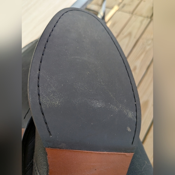 Cole Haan Mens Nike Air Black Mid-Calf Boots 8 - Picture 7 of 14